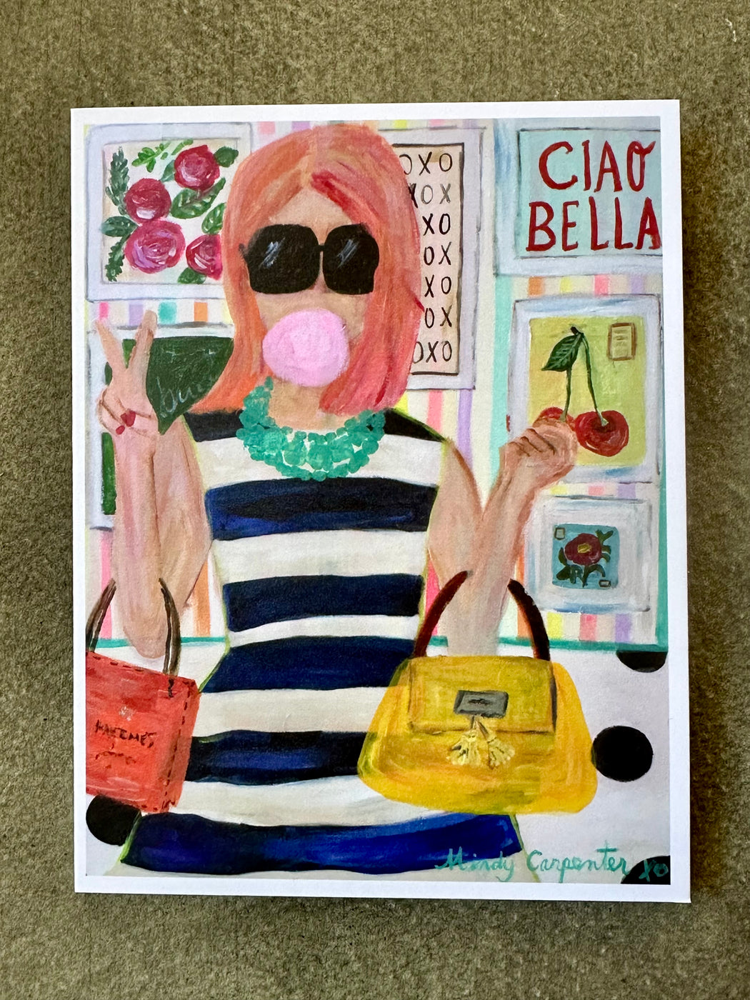 "Ciao Bella" Card by Mindy Carpenter