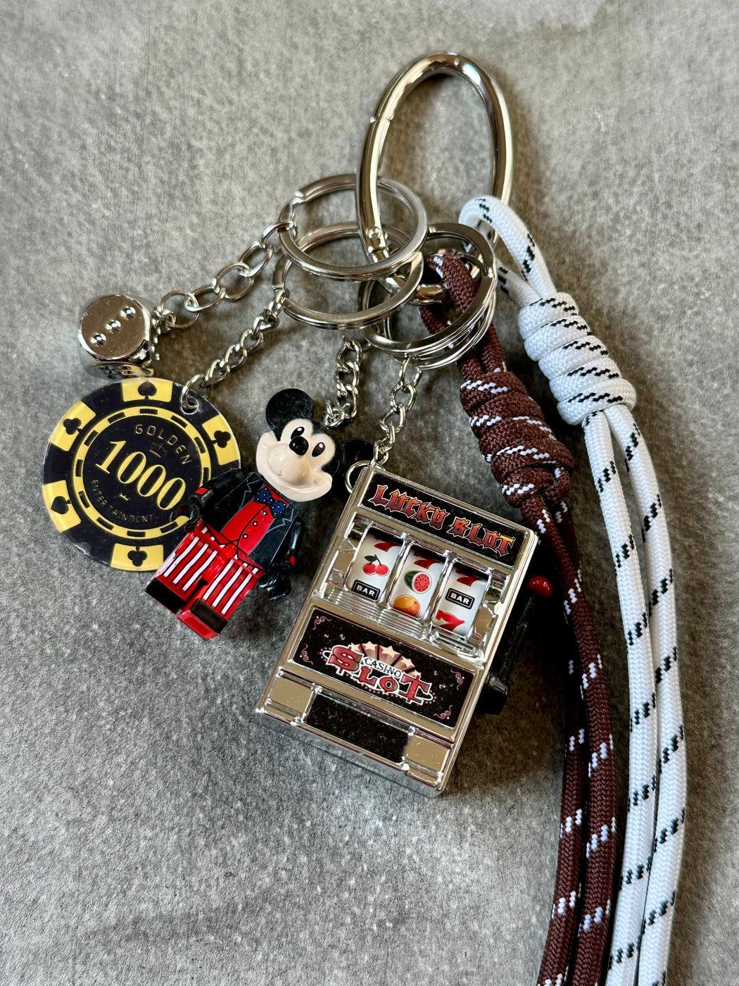 "Casino" Key Chain/Purse Charm