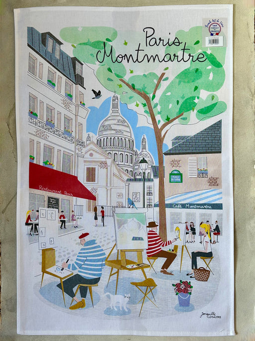 "Montmartre" Tea Towel