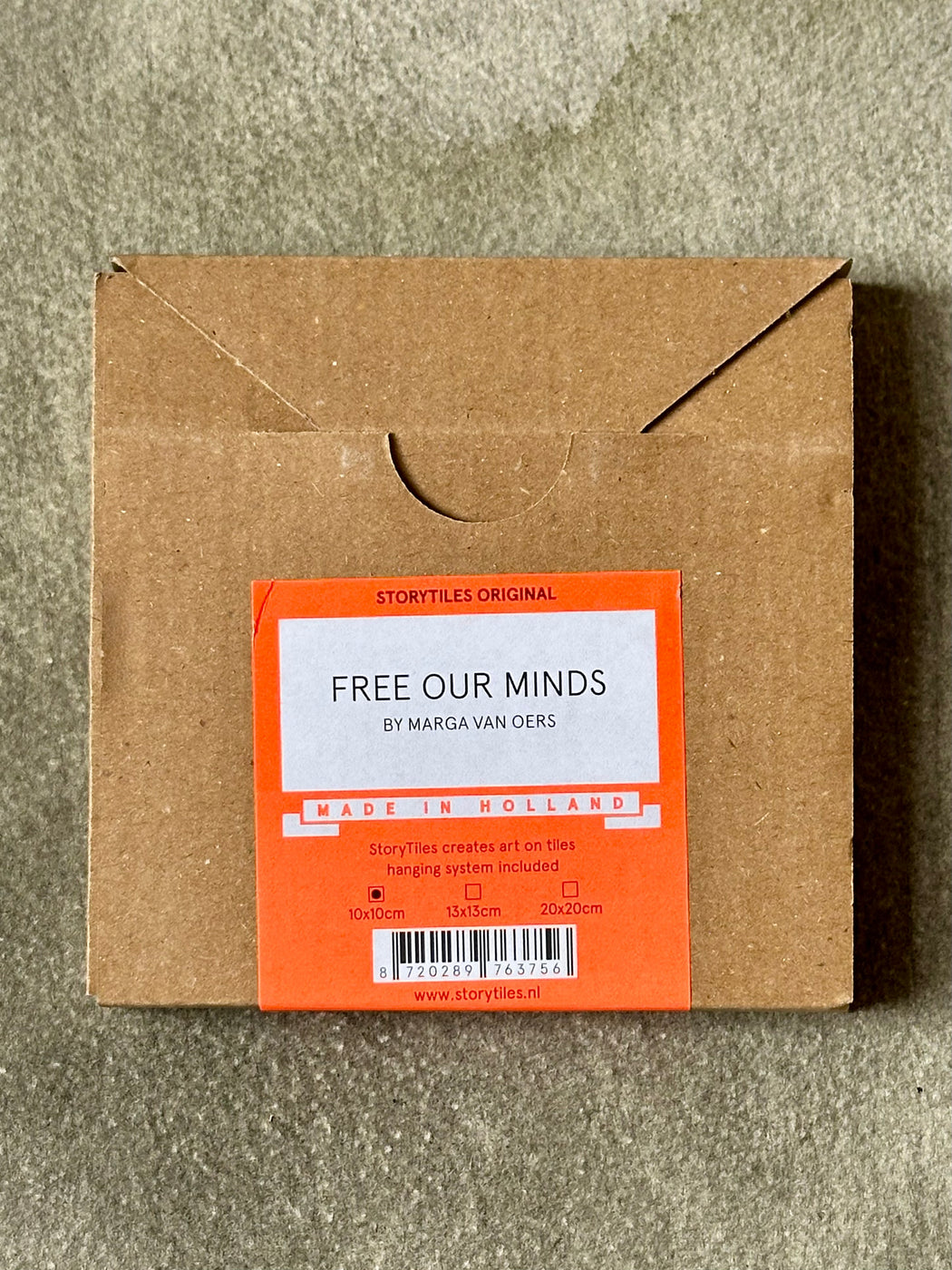 "Free Our Minds" Story Tile by Marga Van Oers