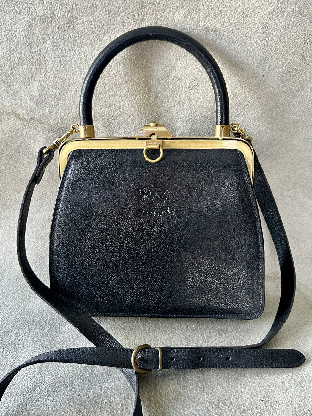 Vintage Il Bisonte Leather Crossbody