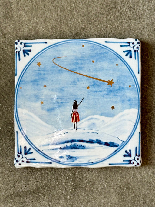 "May Wishes Come True" Story Tile by Marga Van Oers