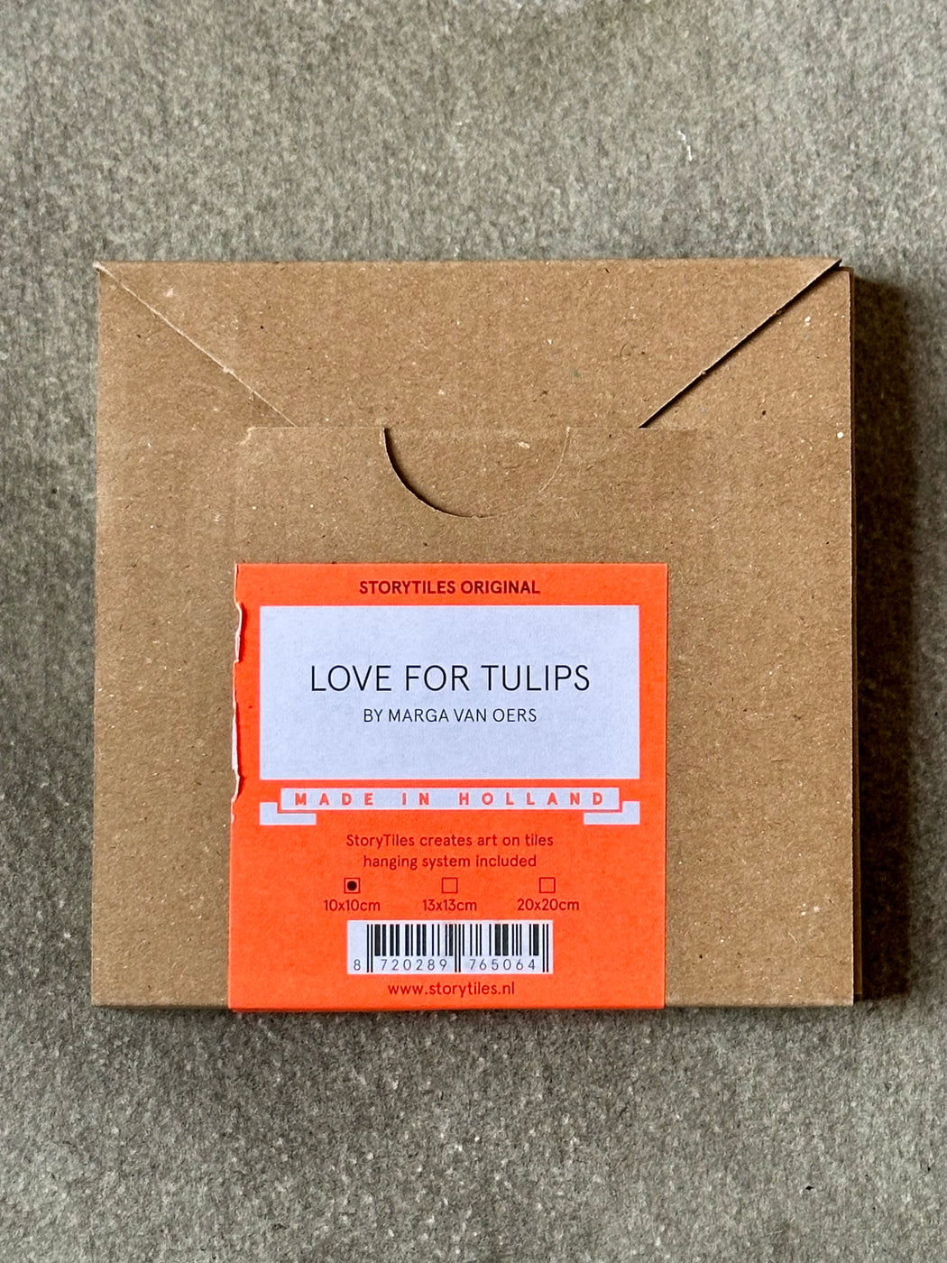 "Love for Tulips" Story Tile by Marga Van Oers
