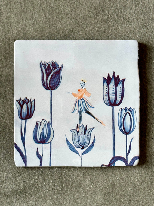 "Love for Tulips" Story Tile by Marga Van Oers