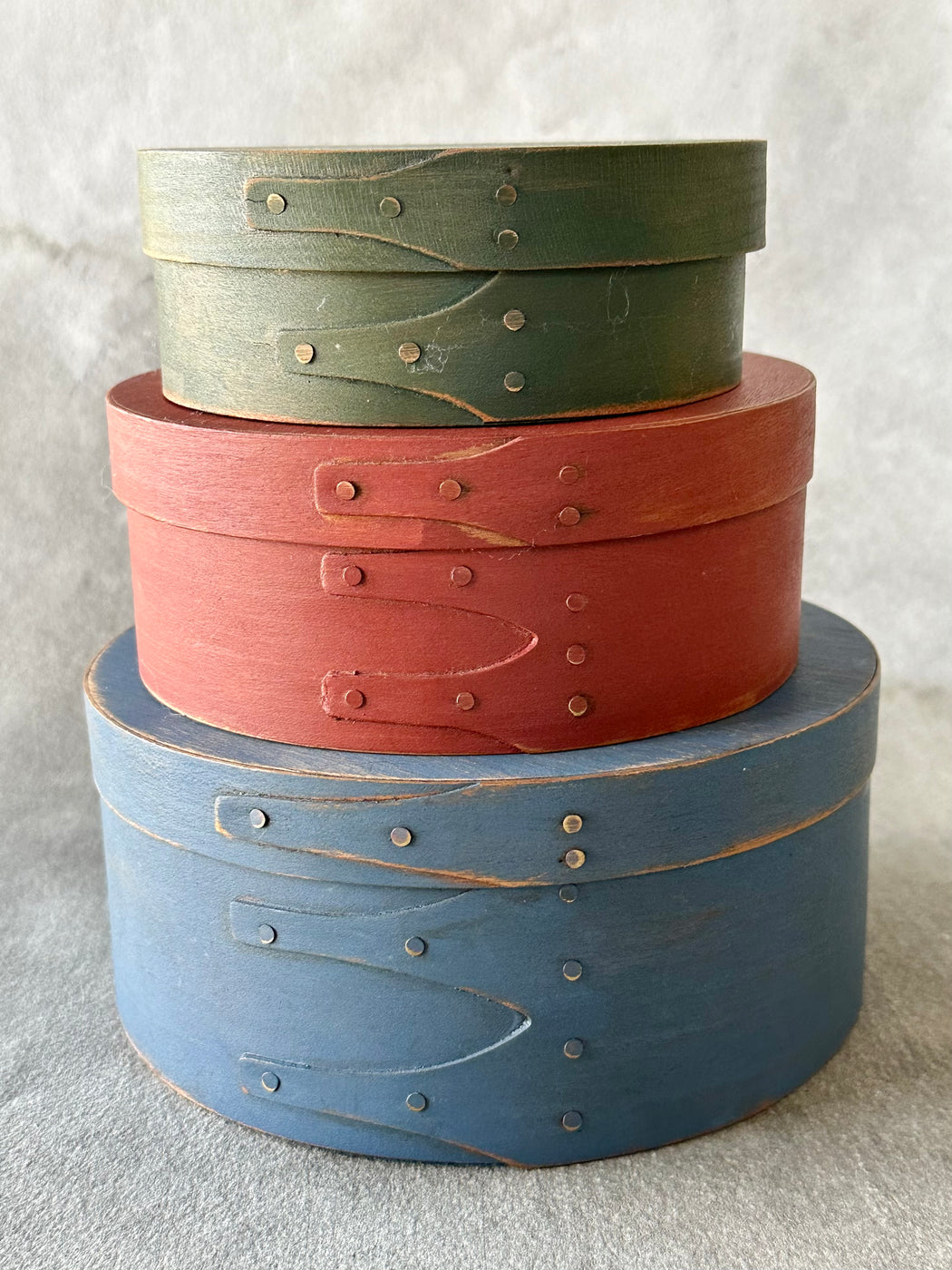 Set of 3 Vintage Shaker Boxes