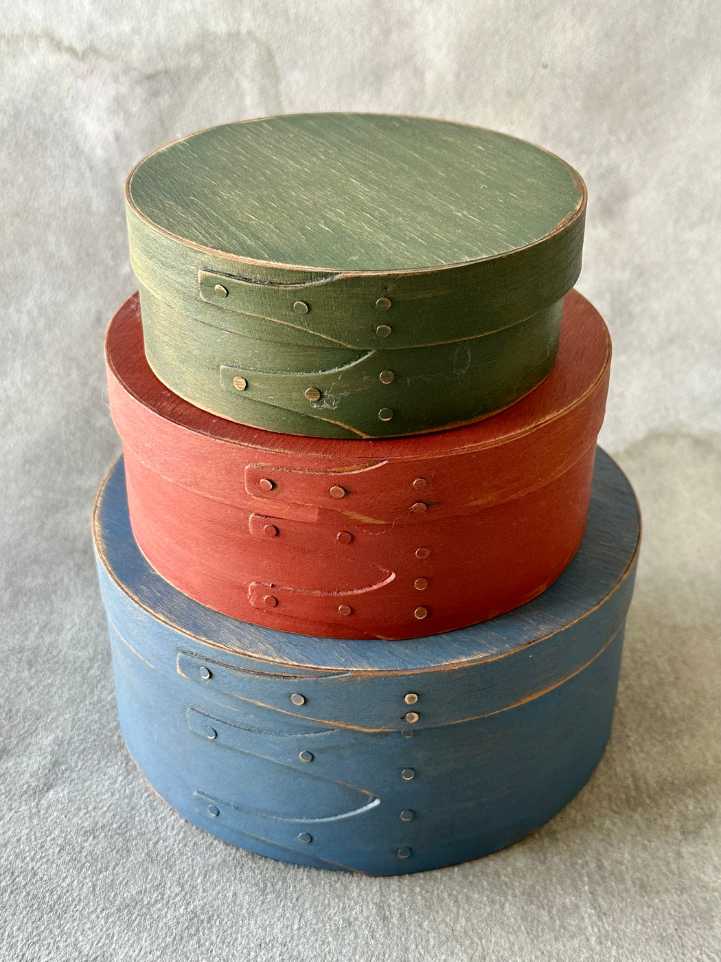 Set of 3 Vintage Shaker Boxes