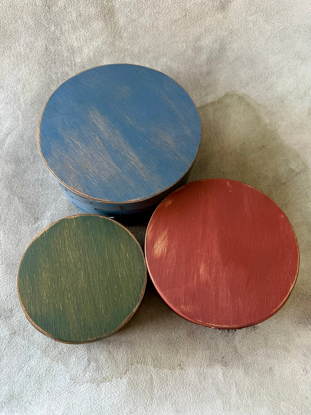 Set of 3 Vintage Shaker Boxes