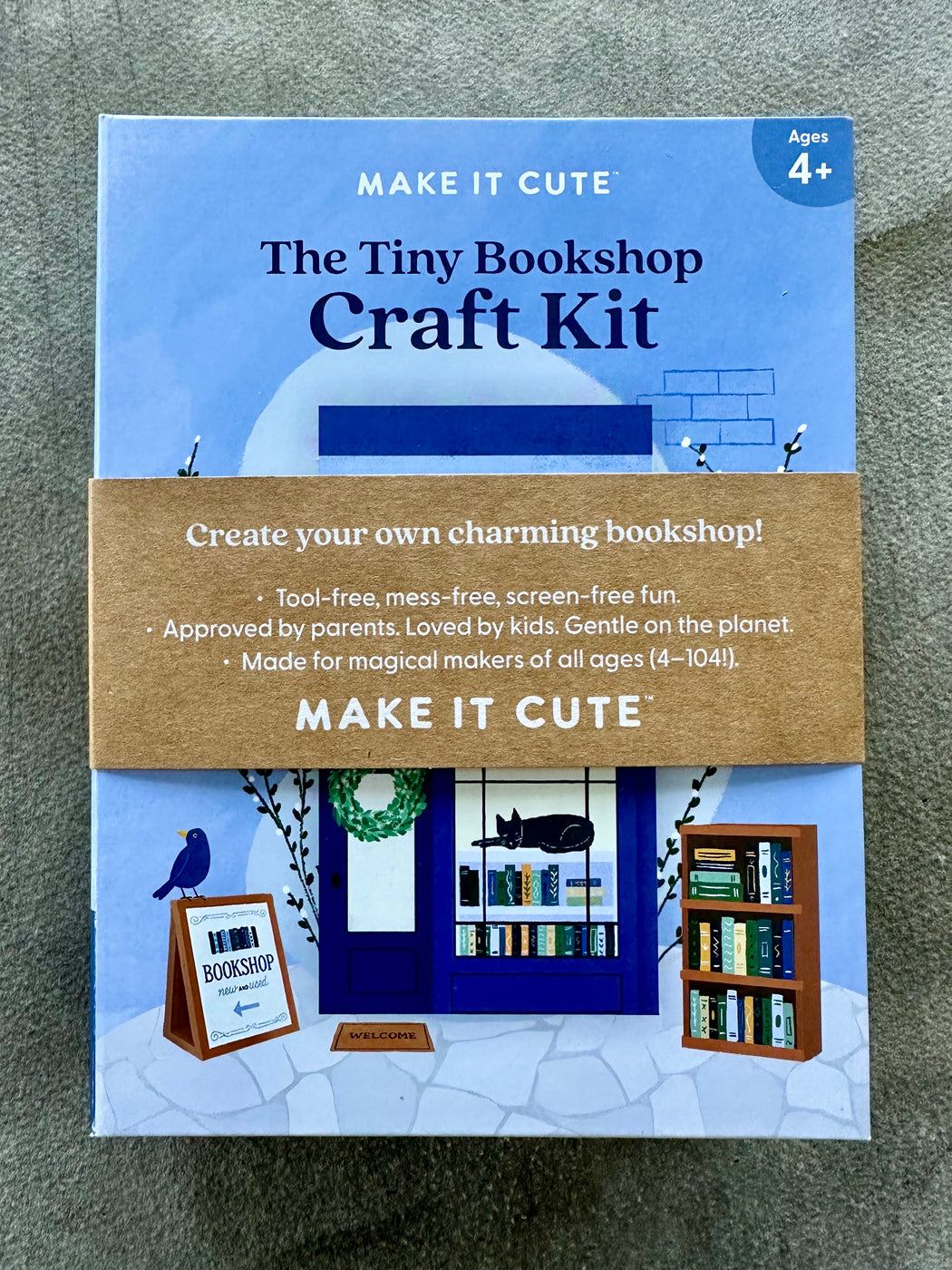 Tiny Bookshop Craft Kit by Make It Cute