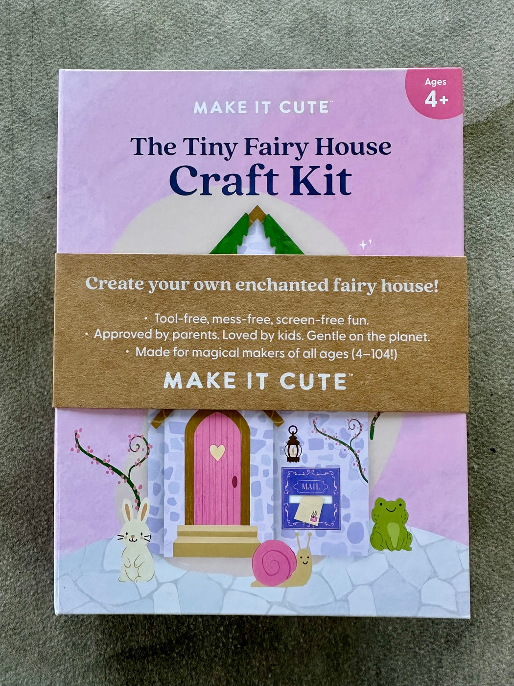 Tiny Fairy House Craft Kit by Make it Cute
