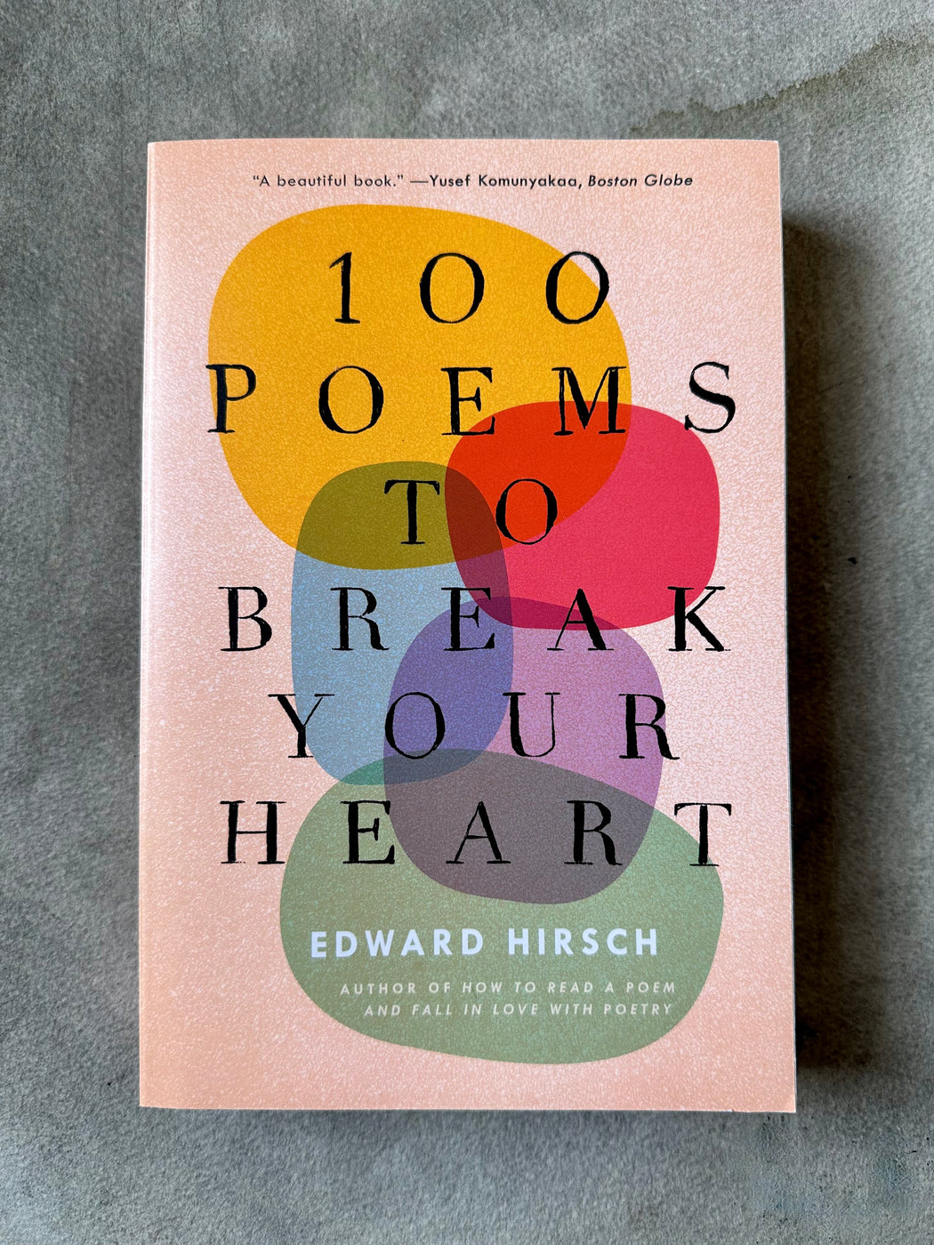 "100 Poems to Break Your Heart" by Edward Hirsch