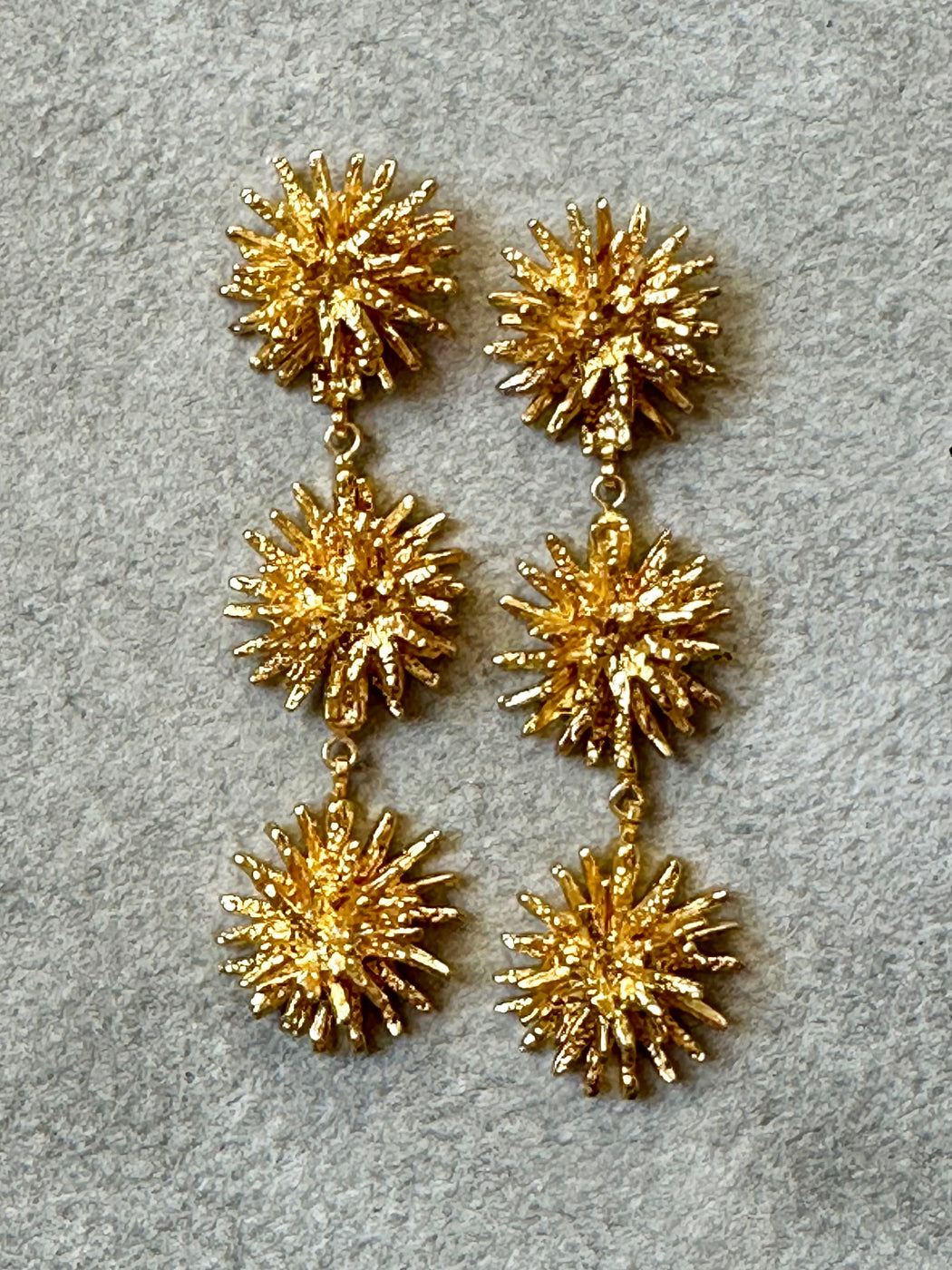 "Starburst" Drop Earrings by Karine Sultan