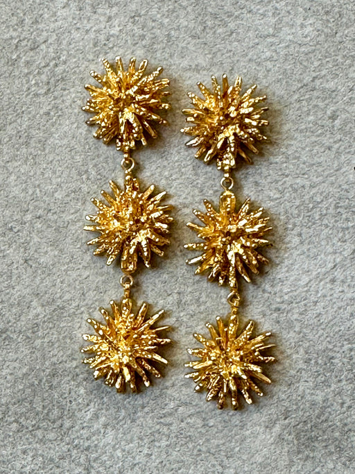 "Starburst" Drop Earrings by Karine Sultan
