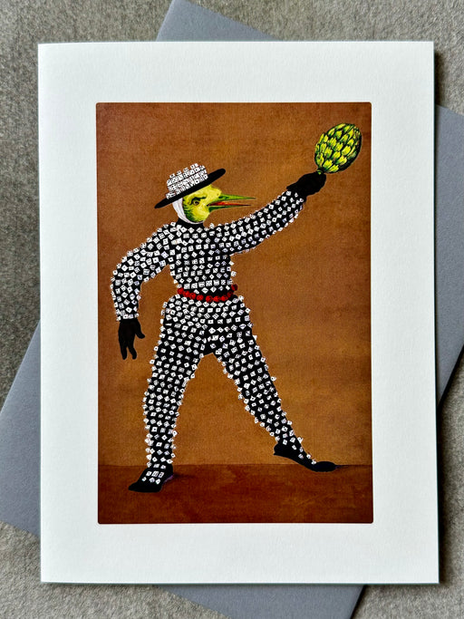 "Dice Suit" Greeting Card