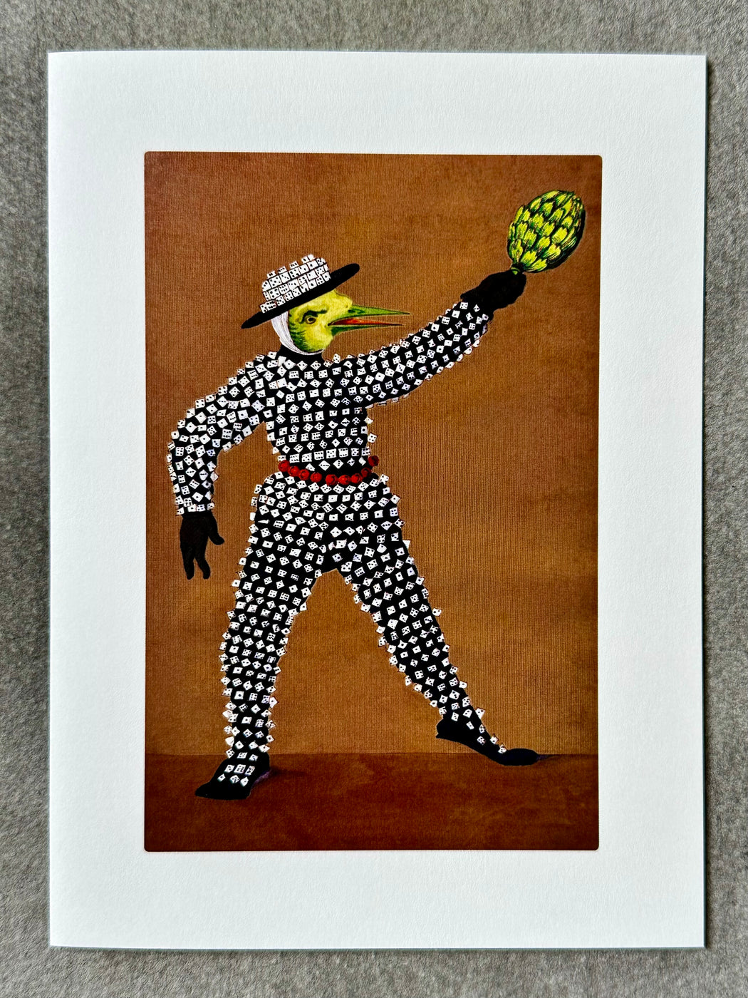 "Dice Suit" Greeting Card
