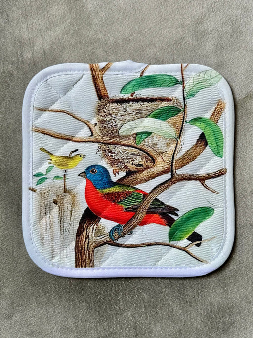 "Painted Bunting" Potholder