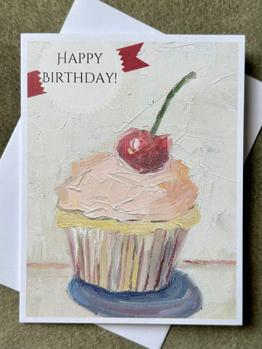 "Cherry Cupcake" Card by Mindy Carpenter