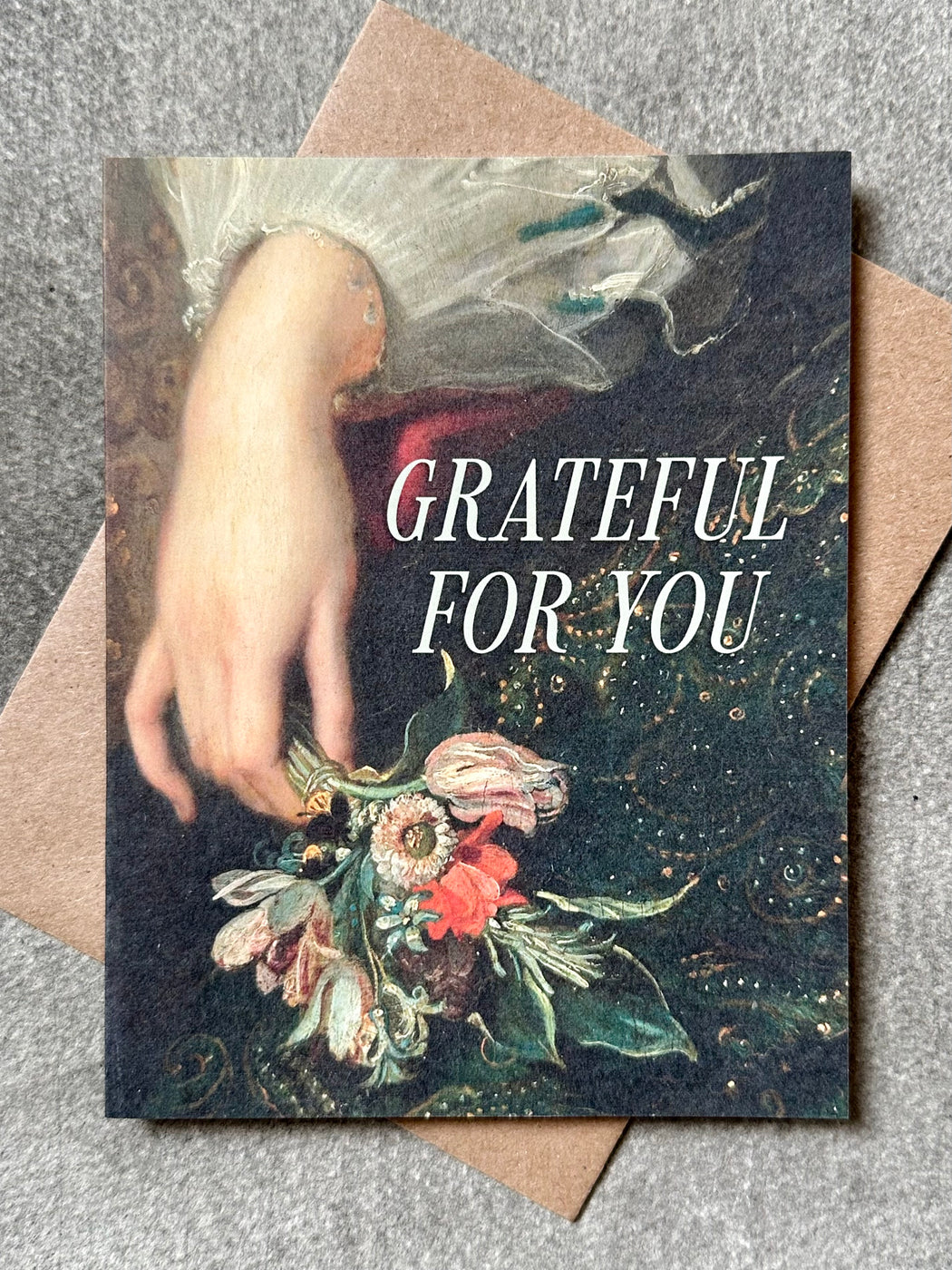 "Grateful For You" Card