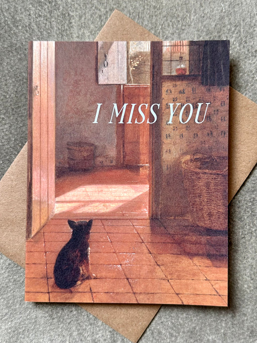 "I Miss You" Card