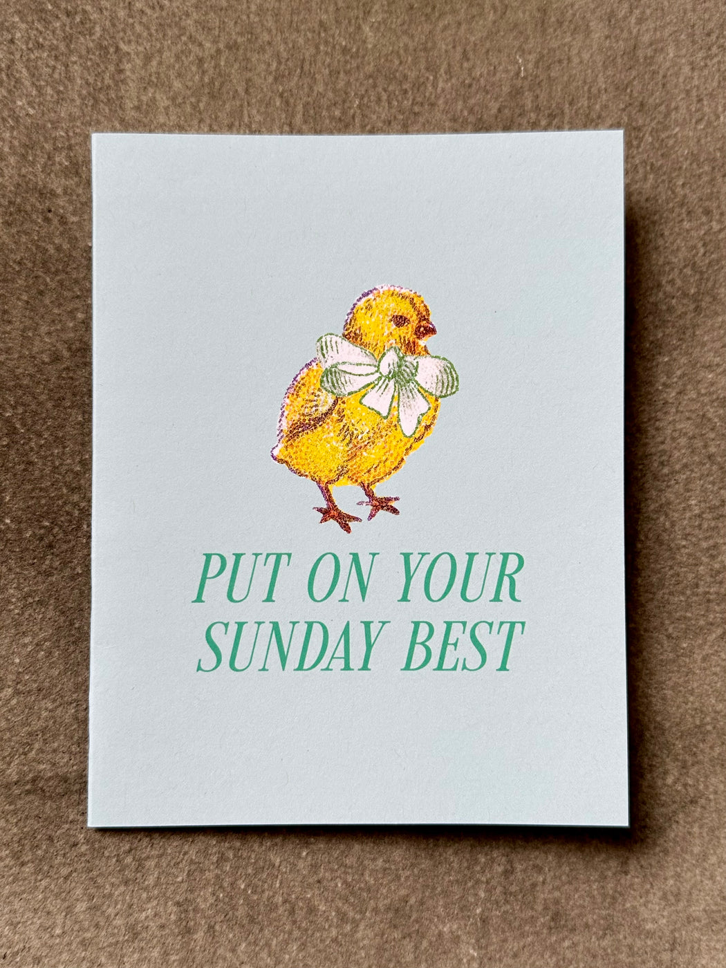 "Sunday Best" Card