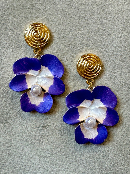 "Pansy" Earrings