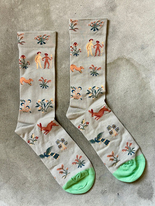 "Garden of Eden" Socks by Bonne Maison
