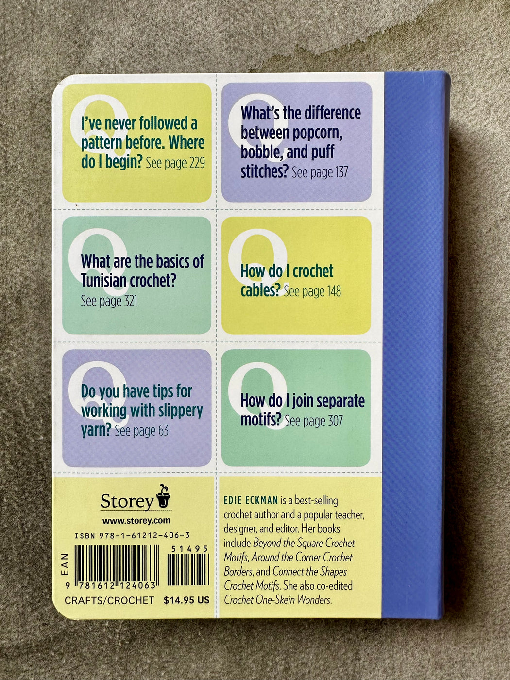 "The Crochet Answer Book" by Edie Eckman