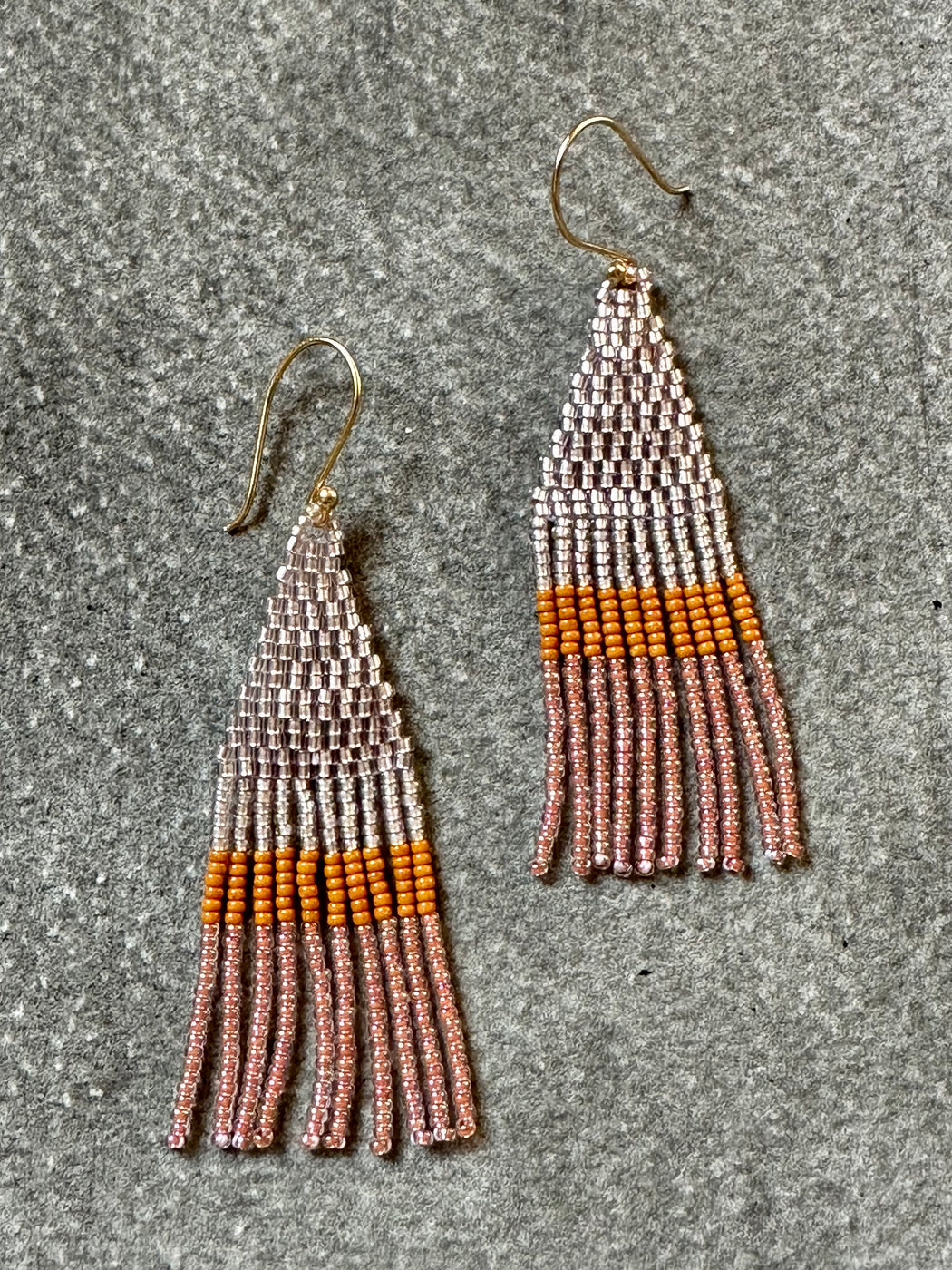 "Franjette" Earrings by Bluma Project - Linen