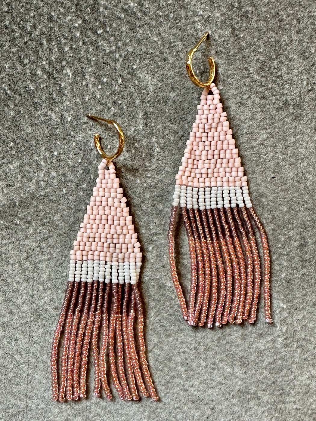 "Franja" Earrings by Bluma Project - Petal