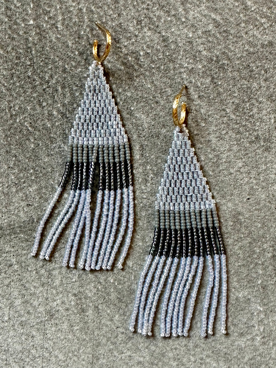 "Franja" Earrings by Bluma Project - Silver
