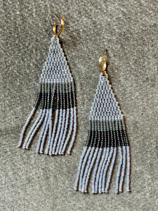 "Franja" Earrings by Bluma Project - Silver