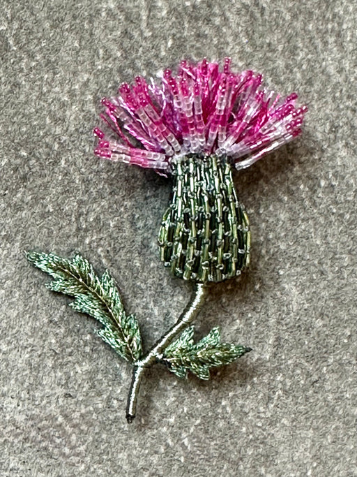 "Thistle" Brooch by Trovelore