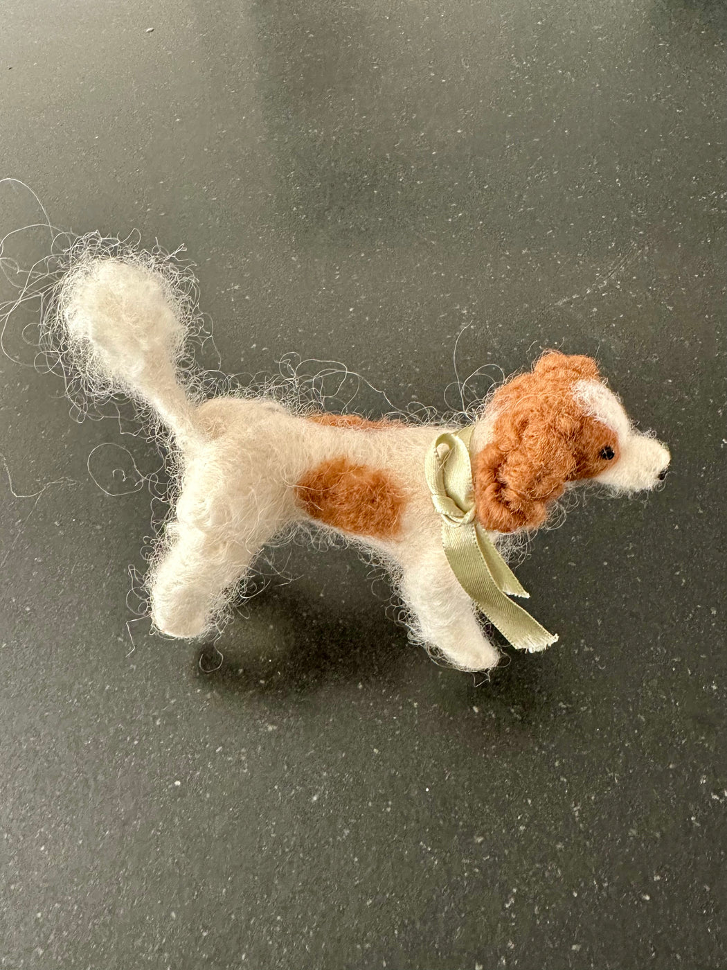 Needle Felted King Charles Spaniel