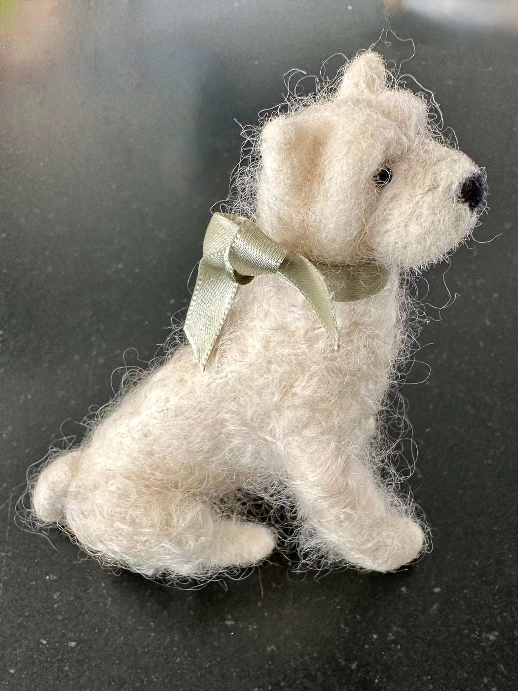 Needle Felted Westie