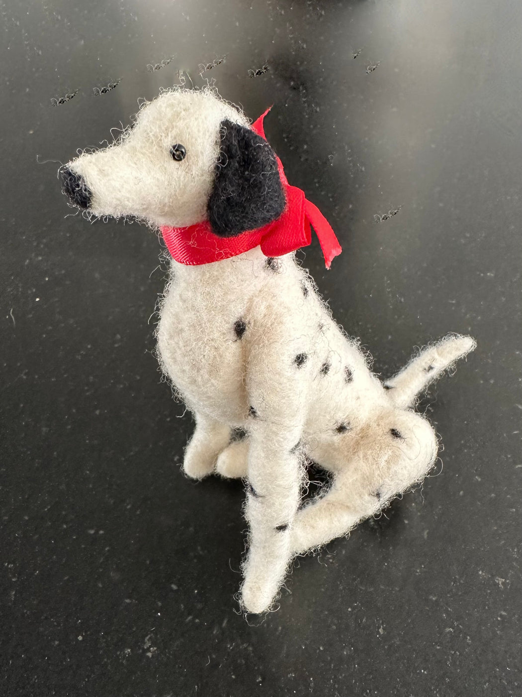 Needle Felted Dalmation