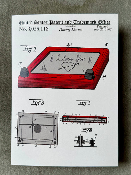 "Etcha Sketch" Patent Card