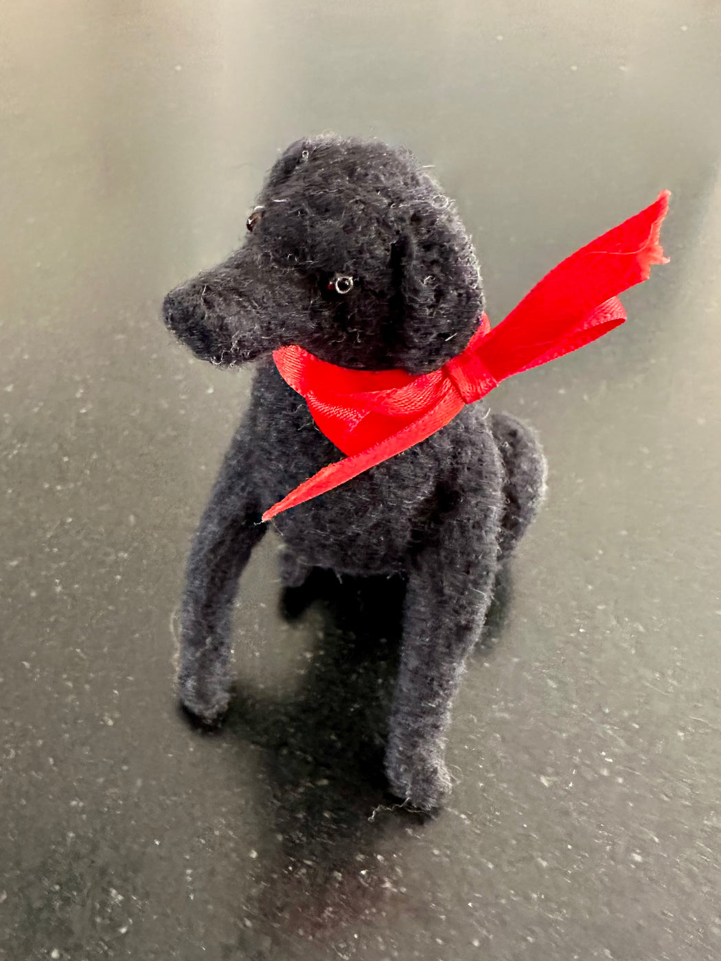 Needle Felted Black Lab