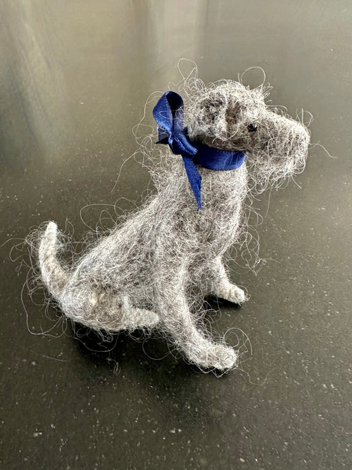 Needle Felted Irish Wolf Hound