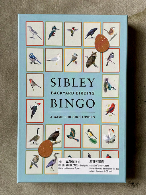 Sibley's "Backyard Birding Bingo" Game