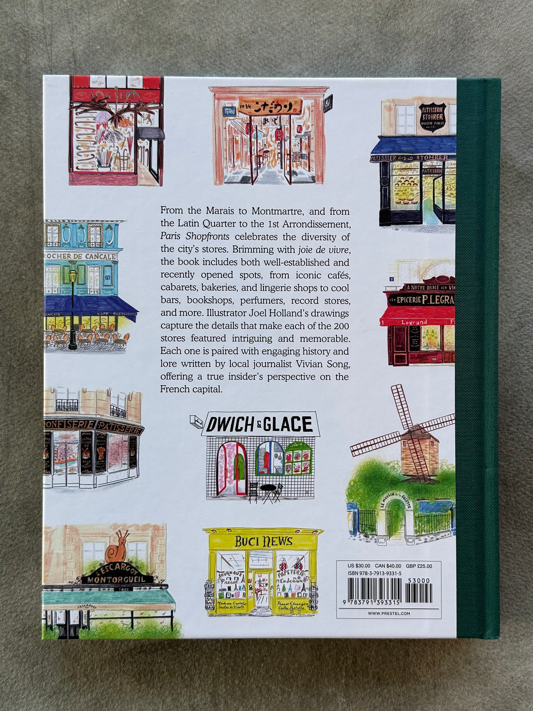 "Paris Storefronts" by Joel Holland and Vivian Song