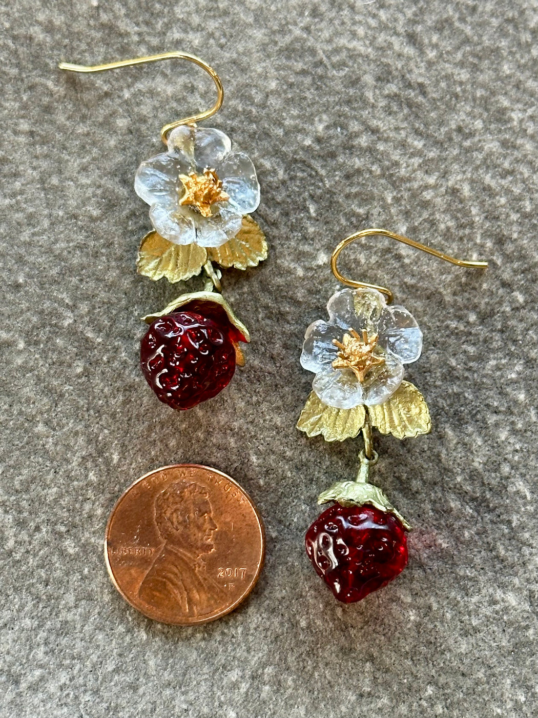 "Strawberry" Earrings
