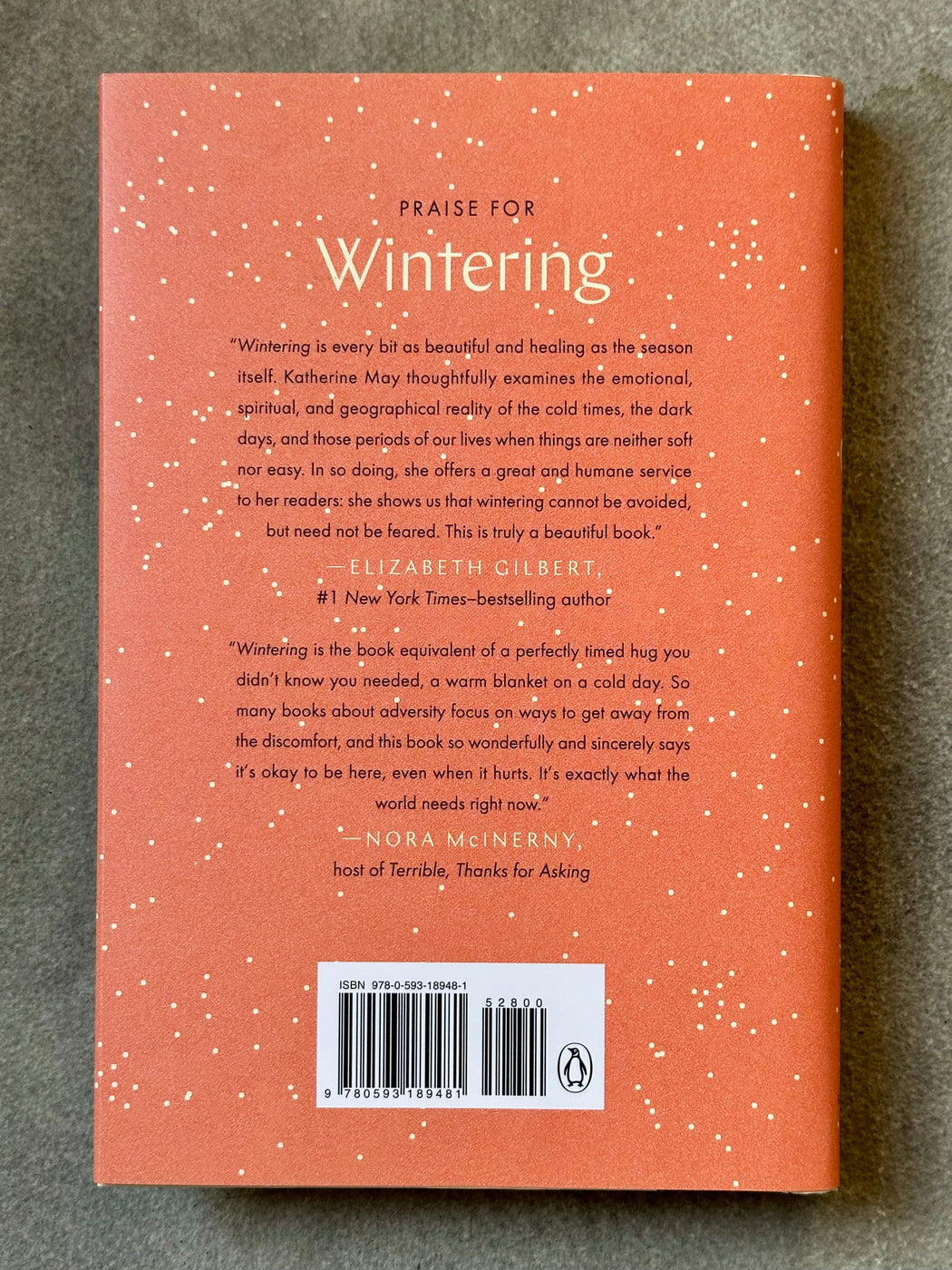 "Wintering" by Katherine May