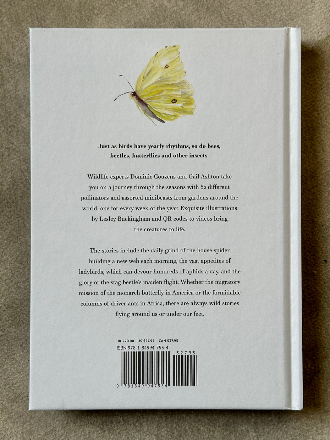 "A Year of Garden Bees & Bugs" by Dominic Couzens and Gail Ashton