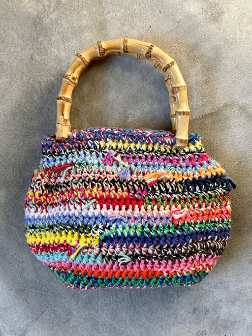 "Scrappy" Hand-Crocheted Purse by Albo
