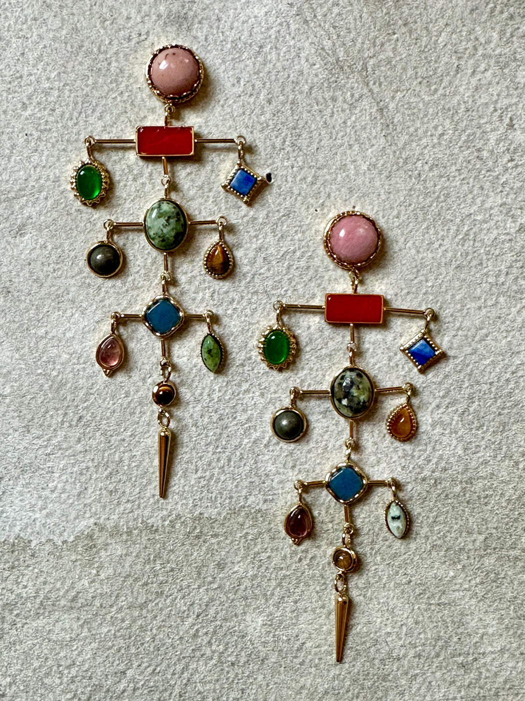 "Mobile" Earrings by Lizou