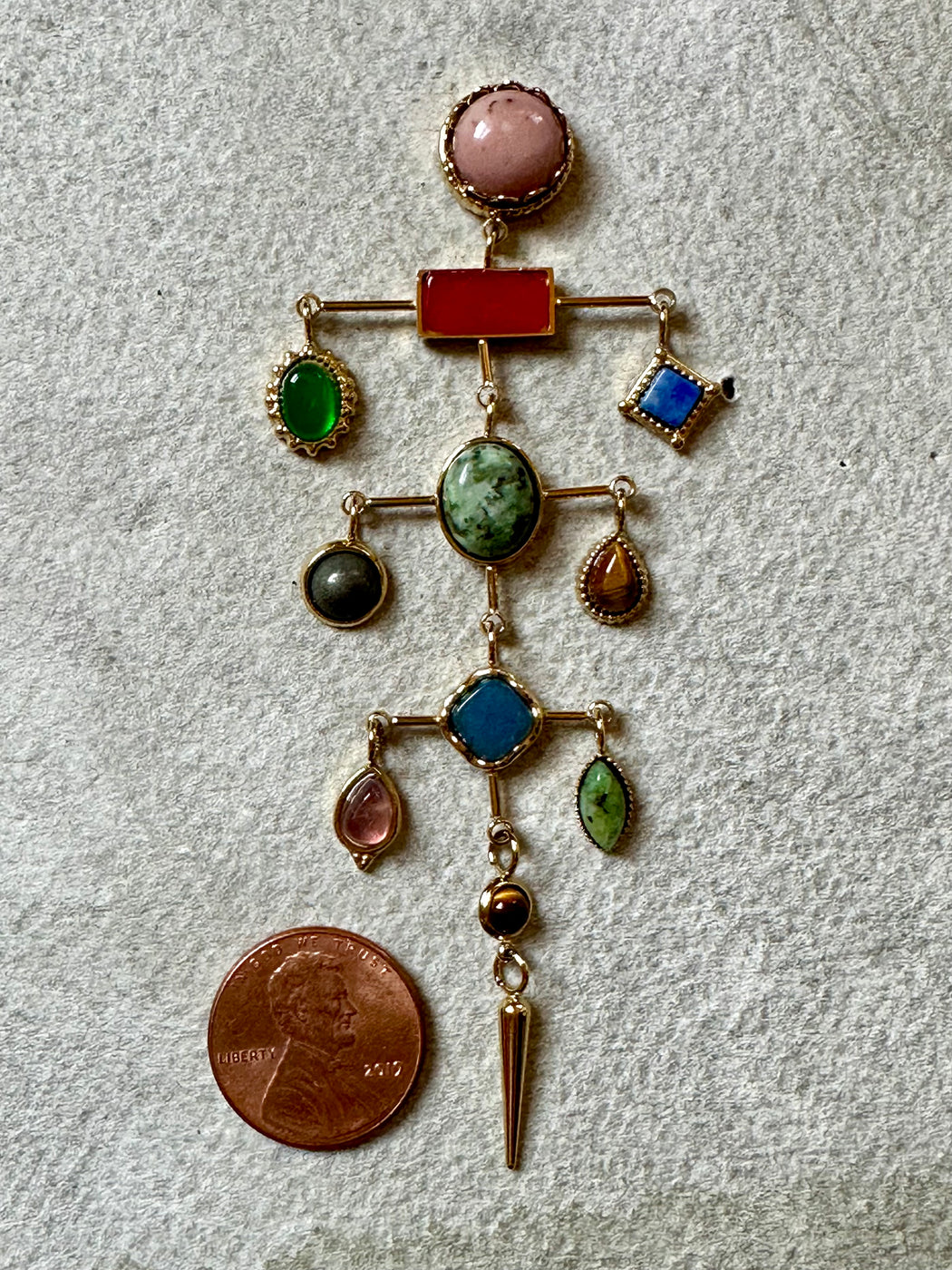 "Mobile" Earrings by Lizou