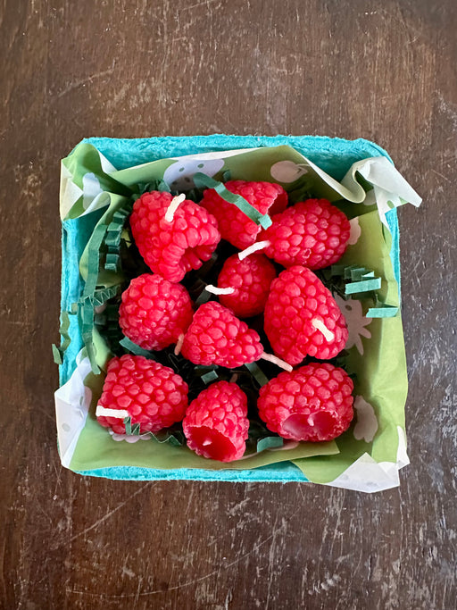 "Raspberry" Birthday Cake Candles by Happy Organics