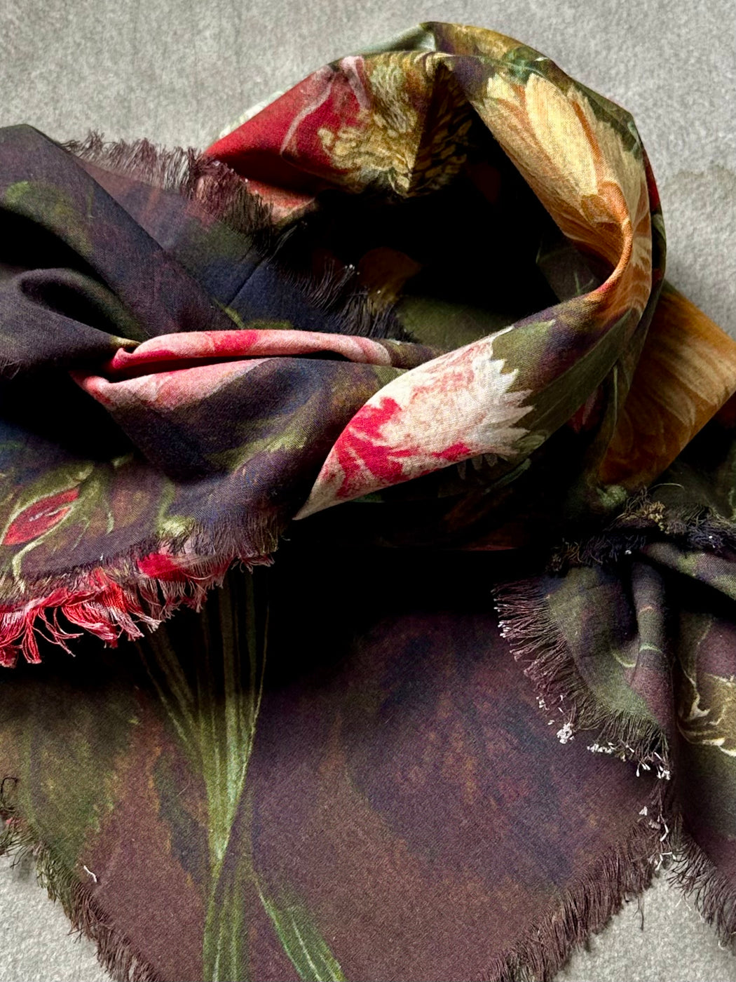 "Antwerp" Cotton Scarf by Siren Song