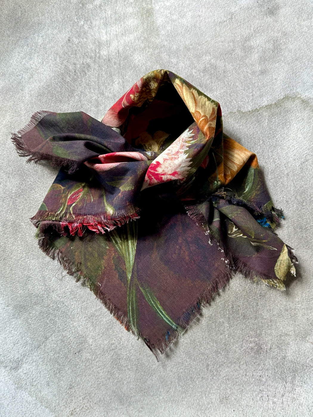 "Antwerp" Cotton Scarf by Siren Song