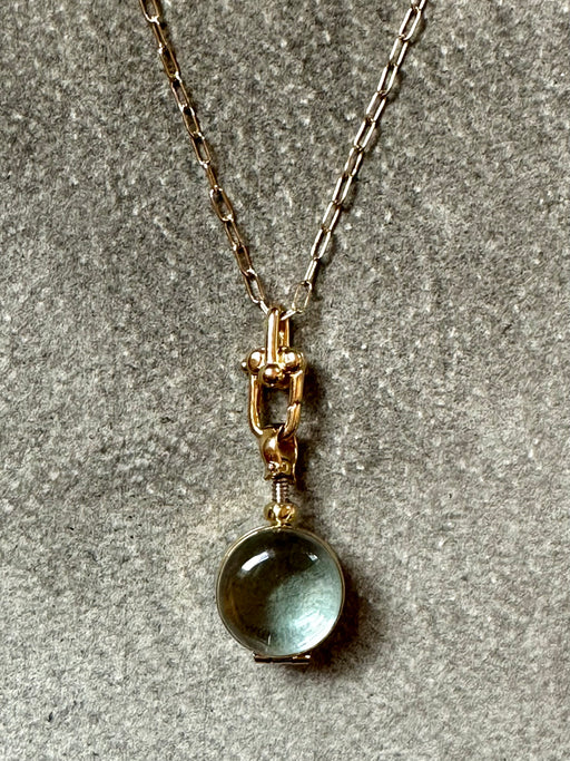 "Crystal Locket" necklace