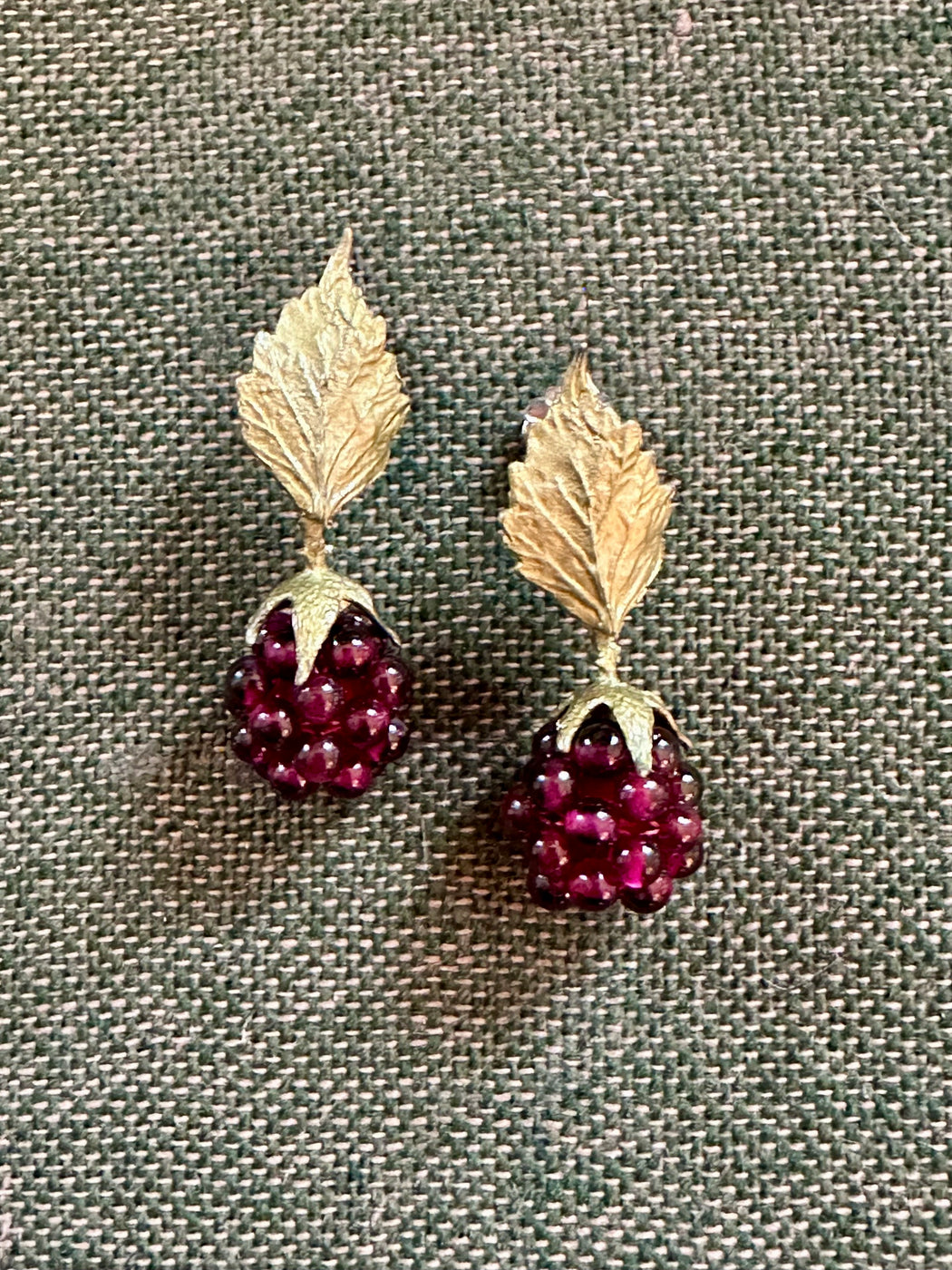 "Raspberry" Earrings